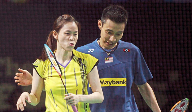 Lee Chong Wei and Wong Mew Choo face delay in return to Mix & Match action. (photo: S.S.KANESAN)