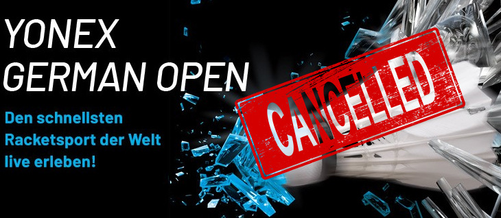 BWF cancels the German Open due to coronavirus. (photo: German Open Badminton)