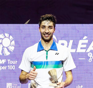 Toma Junior Popov of France wins the 2021 Orleans Masters title. (photo: Toma Junior Popov's Instagram)