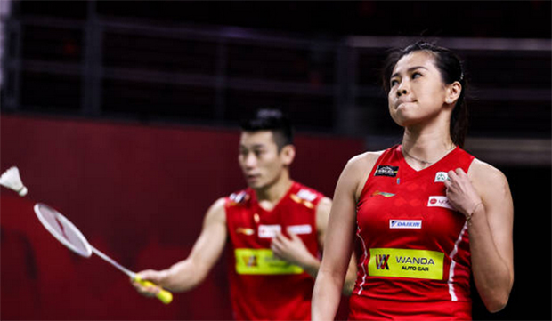 Chan Peng Soon/Goh Liu Ying survive a tough challenge on day one of the Swiss Open. (photo: Shi Tang/Getty Images)