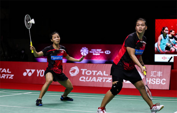 Chow Mei Kuan/Lee Meng Yean enter the Swiss Open semi-finals. (photo: Shi Tang/Getty Images)