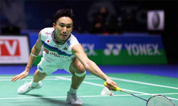 Greater the setback, stronger the comeback for Kento Momota. (photo: Naomi Baker/Getty Images)