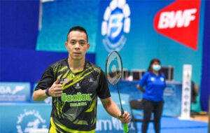 Cheah Liek Hou enters Dubai Para Badminton International Final. (photo: James Varghese)