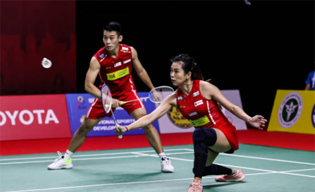 Chan Peng Soon/Goh Liu Ying hope to do well in Tokyo Olympics. (photo: Shi Tang/Getty Images)