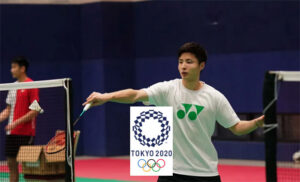 Shi Yuqi busy preparing for the Tokyo Olympics. (photo: Badminton China)