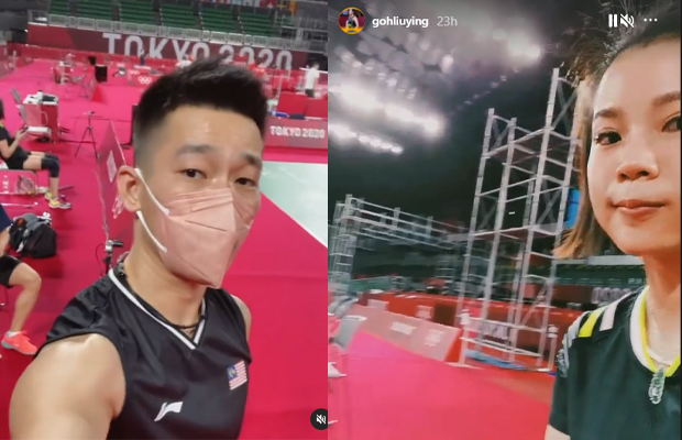 Chan Peng Soon/Goh Liu Ying started their first training at Musashino Forest Sport Plaza on Monday. (photo: Chan Peng Soon and Goh Liu Ying's Instagram)