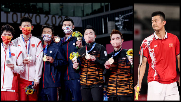Lee Yang/Wang Chi-lin, Li Junhui/Liu Yuchen, Aaron Chia/Soh Wooi Yik Win Olympic men's doubles medals; Chen Long Faces Anthony Ginting in men's singles semis. (photo: Lintao Zhang/Getty Images)