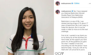 Wish Chow Mei Kuan all the best in her future endeavors. (photo: Chow Mei Kuan's Instagram)
