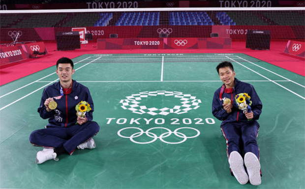 Lee Yang and Wang Chi-lin have recently been involved in endorsement disputes. (photo: Lintao Zhang/Getty Images)