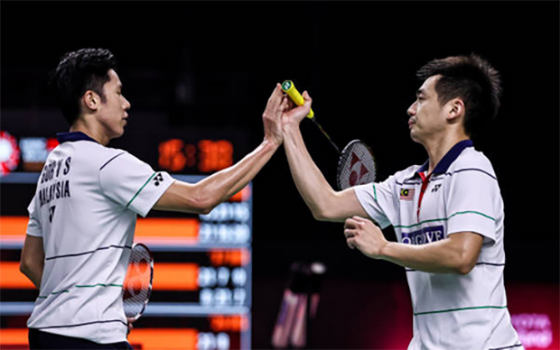 Tan Wee Kiong and Goh V Shem end their 7-year partnership. (photo: Shi Tang/Getty Images)