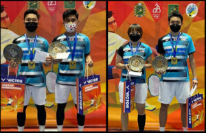 Junaidi Arif/Muhammad Haikal, Yap Roy King/Valeree Siow win 2021 Ukraine International. (photo: BAM)