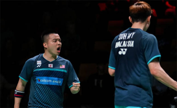 Aaron Chia/Soh Wooi Yik are determined to do well at the 2021 Indonesia Masters and Indonesia Open. (photo: Shi Tang/Getty Images)