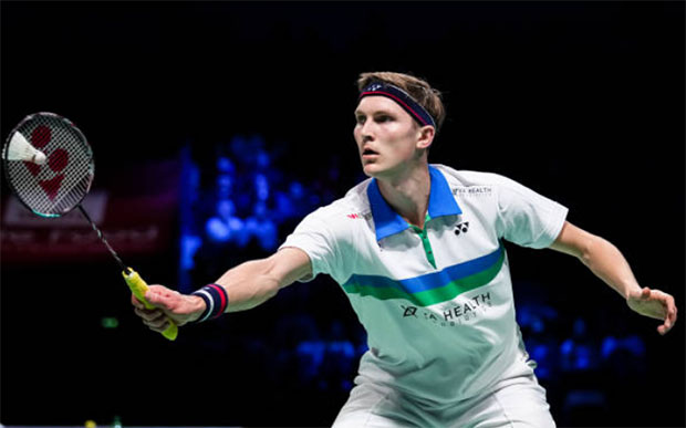 Viktor Axelsen humbles Sai B. Praneeth to make 2021 Indonesia Open semi-finals. (photo: Shi Tang/Getty Images)