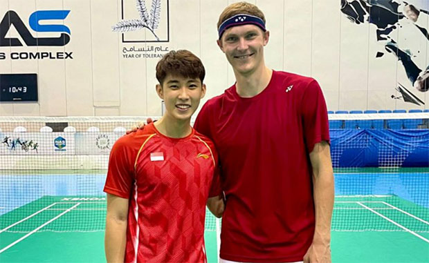 Viktor Axelsen to face Loh Kean Yew in Indonesia Open final. (photo: Loh Kean Yew's Facebook)