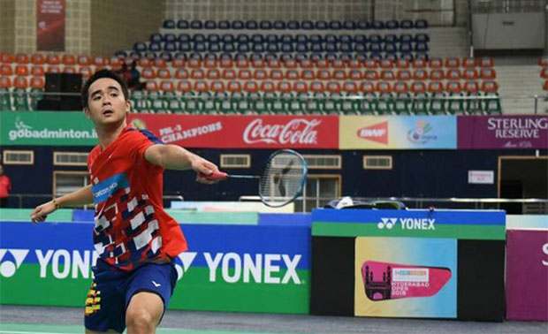 Soong Joo Ven is set to face Loh Kean Yew in the 2022 India Open second round. (photo: AFP)
