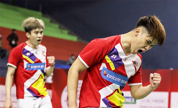 Rexy Mainaky calls on Man Wei Chong/Tee Kai Wun to challenge Takuro Hoki/Yugo Kobayashi at 2022 All England. (photo: BWF)