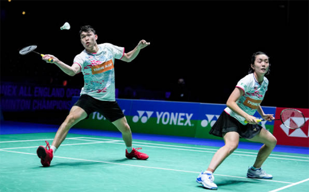 Tan Kian Meng/Lai Pei Jing advanced to the Swiss Open second round. (photo: Shi Tang/Getty Images)