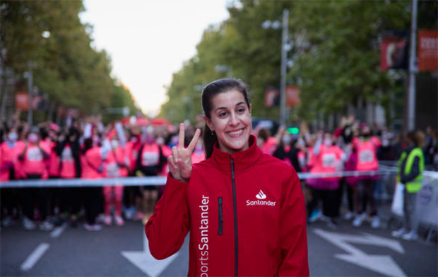 Carolina Marin is having an impressive return from injury at the 2022 European Championships. (photo: Europa Press)