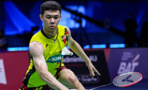Lee Zii Jia most likely won't be playing in the tie between Malaysia and USA on Tuesday. (photo: Shi Tang/Getty Images)