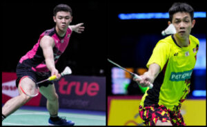 Lee Zii Jia and Daren Liew make the 2022 Thailand Open quarter-finals. (photo: Shi Tang/Getty Images)