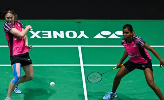 Pearly Tan/Thinaah Muralitharan to face Chen Qing Chen/Jia Yi Fan in the Malaysia Masters semi-finals. (photo: Xinhua News)