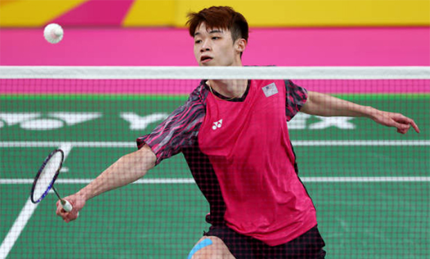 Ng Tze Yong to lead Malaysia's challenge against England in the 2022 Commonwealth Games Mixed Team semi-finals. (photo: Stephen Pond/Getty Images)