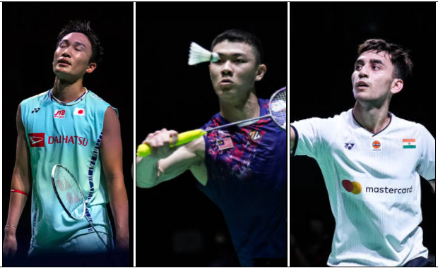 Kento Momota, Lee Zii Jia & Lakshya Sen crash out of the 2022 Japan Open. (photo: AFP)