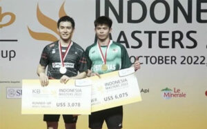 Leong Jun Hao wins the 2022 Indonesia Masters title. (photo: Leong Jun Hao's IG)