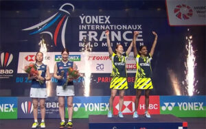 Congratulations to Pearly Tan/Thinaah Muralitharan for winning the 2022 French Open.