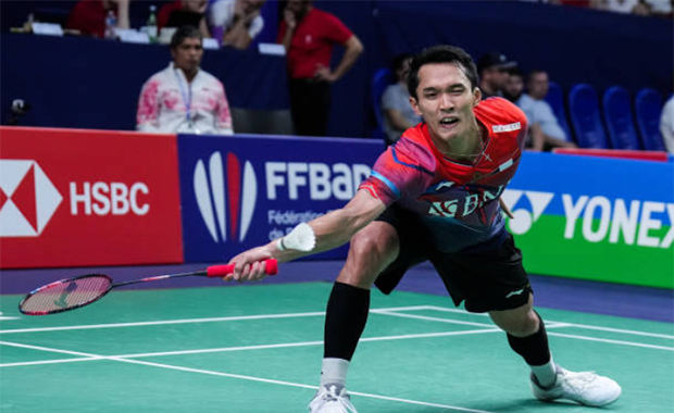 Jonatan Christie enters Hylo Open quarter-finals. (photo: Shi Tang/Getty Images)