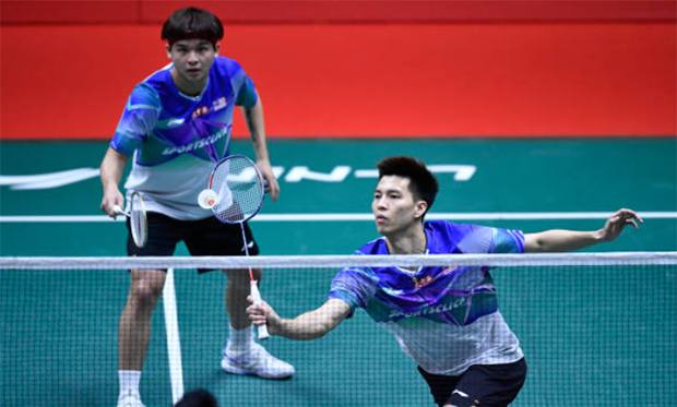 Ong Yew Sin/Teo Ee Yi reach the knockout stage of the 2022 BWF World Tour Finals. (photo: Shi Tang/Getty Images)