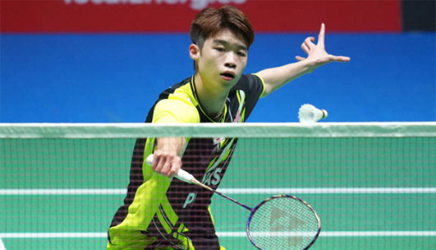 Ng Tze Yong enters 2023 Thailand Masters quarter-finals. (photo: Toru Hanai/Getty Images)