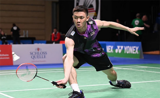 Lee Zii Jia crashes out of the 2023 German Open second round. (photo: AFP)