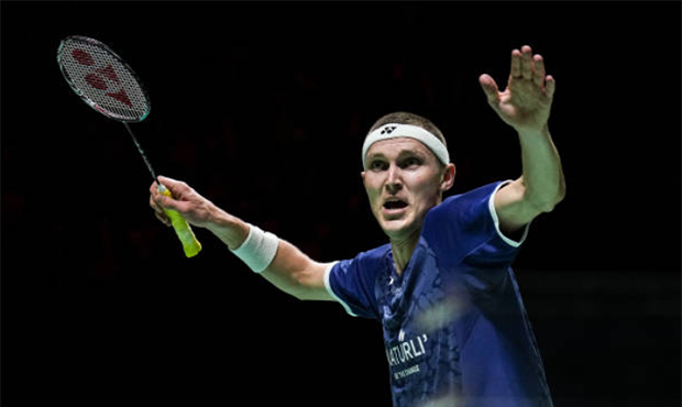 Viktor Axelsen is on course to win his third consecutive Indonesia Open title. (photo: Shi Tang/Getty Images)