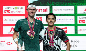 Viktor Axelsen's triumph at the 2023 Japan Open marks yet another chapter in his illustrious badminton career, solidifying his status as one of the sport's true titans. (photo: Shi Tang/Getty Images)
