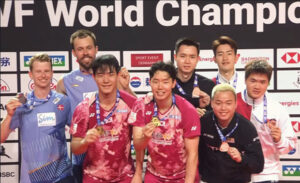 Seo Seung Jae and Kang Min Hyuk emerged as the new men's doubles world champions. (photo: YouTube)