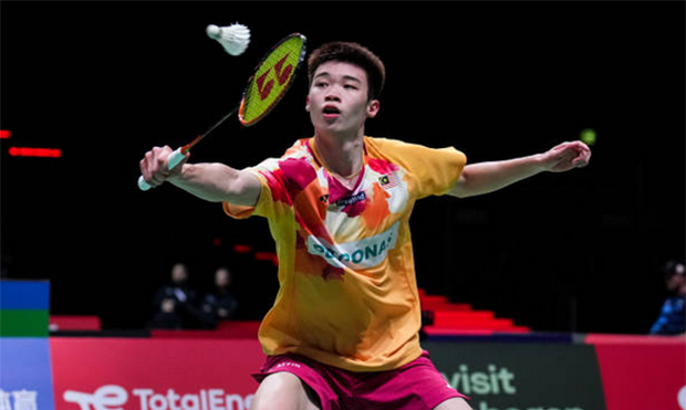 Ng Tze Yong enters the Hong Kong Open semi-finals. (photo: Xinhua)