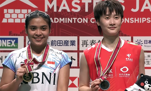 Heartfelt congratulations to Gregoria Mariska Tunjung on securing her inaugural BWF World Tour Super 500 title at the Japan Masters. (photo: BWF)