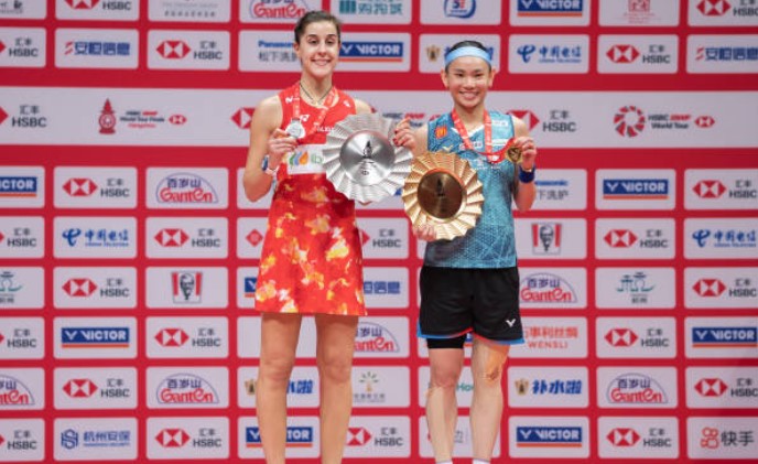 Tai Tzu Ying wins the 2023 BWF World Tour Title. (photo: Shi Tang/Getty Images)