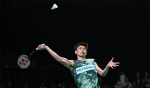 Leong Jun Hao makes it to the Spain Masters quarterfinals. (photo: Shi Tang/Getty Images)