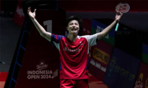 Congratulations to Shi Yuqi for becoming the new World No. 1. (Photo: Shi Tang/Getty Images)