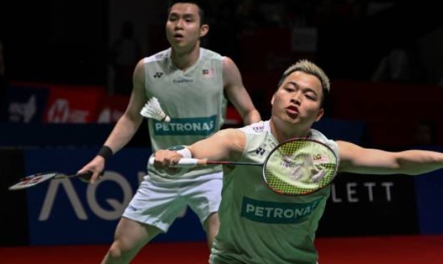 Aaron Chia/Soh Wooi Yik enter the Korea Masters semifinals. (Photo: AFP)