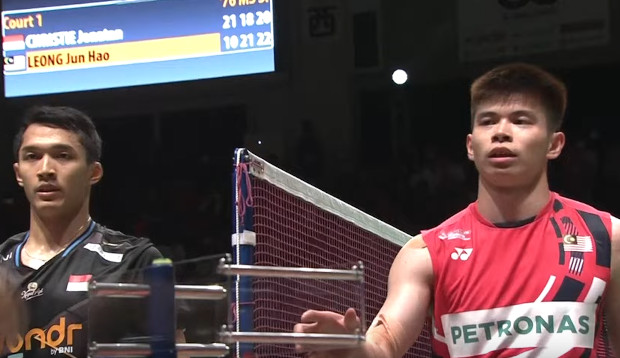 Leong Jun Hao delivers one of the most remarkable comebacks in recent BWF World Tour men’s singles history by defeating Jonatan Christie during the 2024 Kumamoto Masters semifinals in Japan. (Photo: BWF)