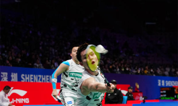 Aaron Chia/Soh Wooi Yik advanced to the China Masters second round. (Photo: Fred Lee/Getty Images)