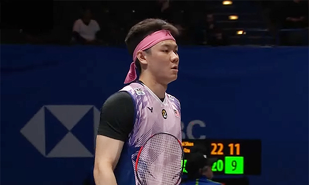 📸 Lee Zii Jia exits in the first round of the 2025 All England Open after losing to Hong Kong’s Angus Ng Ka Long. (Photo: BWF)