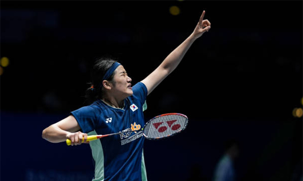 📸 An Se Young dominates Chen Yufei again to reach the 2025 All England semifinals. (Photo: Shi Tang/Getty Images)