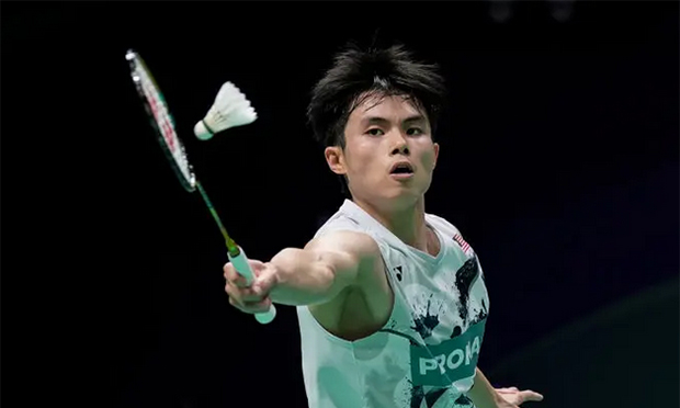 Best of luck to Justin Hoh in the 2025 BAC second round against Jonatan Christie. (Photo: Bernama)