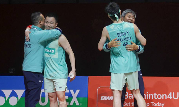 Malaysia seeks strategies for the 2026 Thomas Cup to end 33-Year Thomas Cup drought. (Photo: AFP)