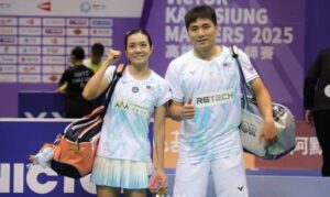 Lai Pei Jing and Jimmy Wong storm into the 2025 Korea Masters mixed doubles final. (Photo: Lai Pei Jing’s IG)