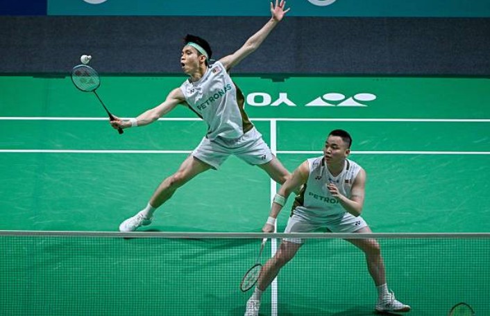 Aaron Chia–Soh Wooi Yik Shocked at 2026 German Open. （Photo: AFP)